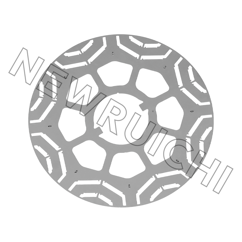 Lasergesneden stator-/rotorlamineringsmonster